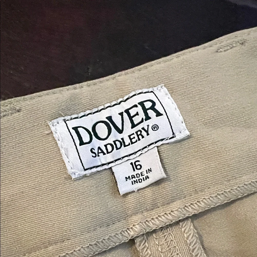 Kids Tan Equestrian Pants - Picture 3 of 5